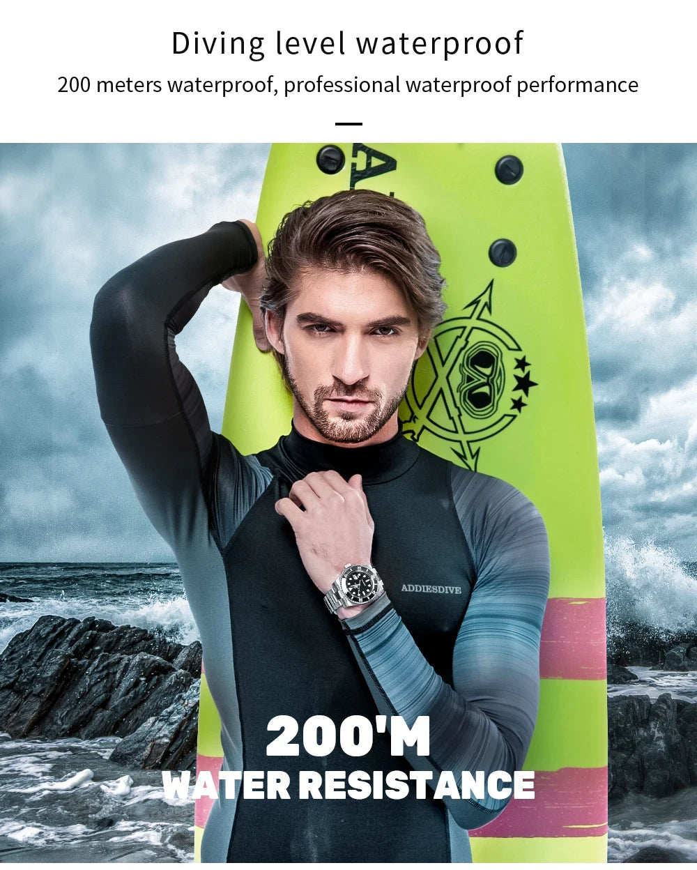 ADDIESDIVE Quartz Watch