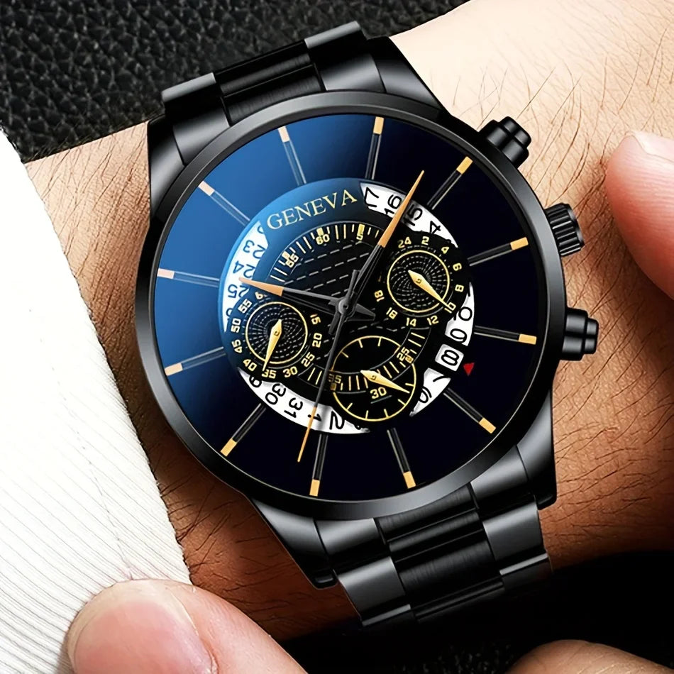 Titanium Luxe 3-Piece Watch Set