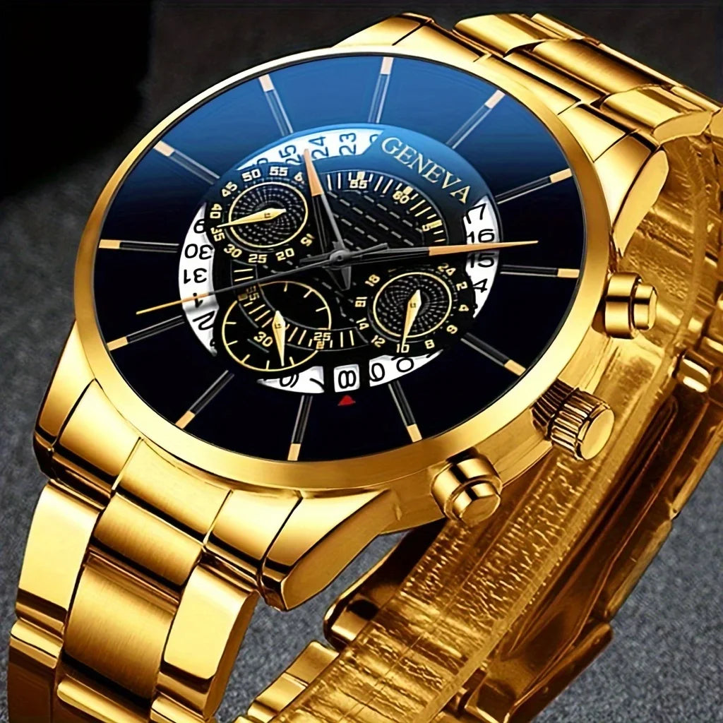 Titanium Luxe 3-Piece Watch Set