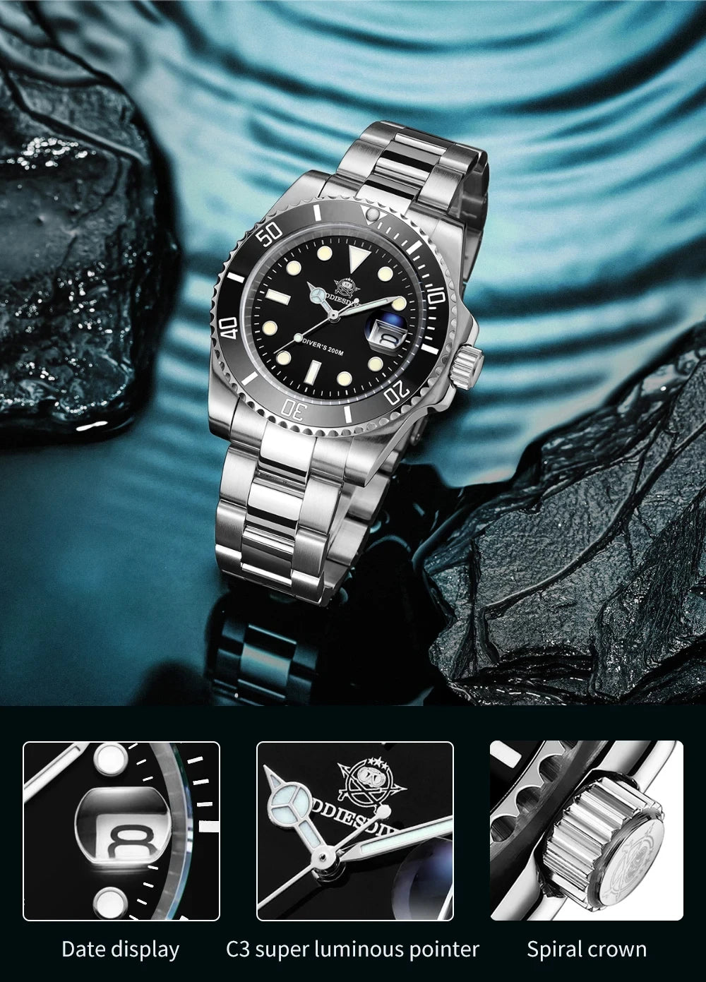 ADDIESDIVE Quartz Watch