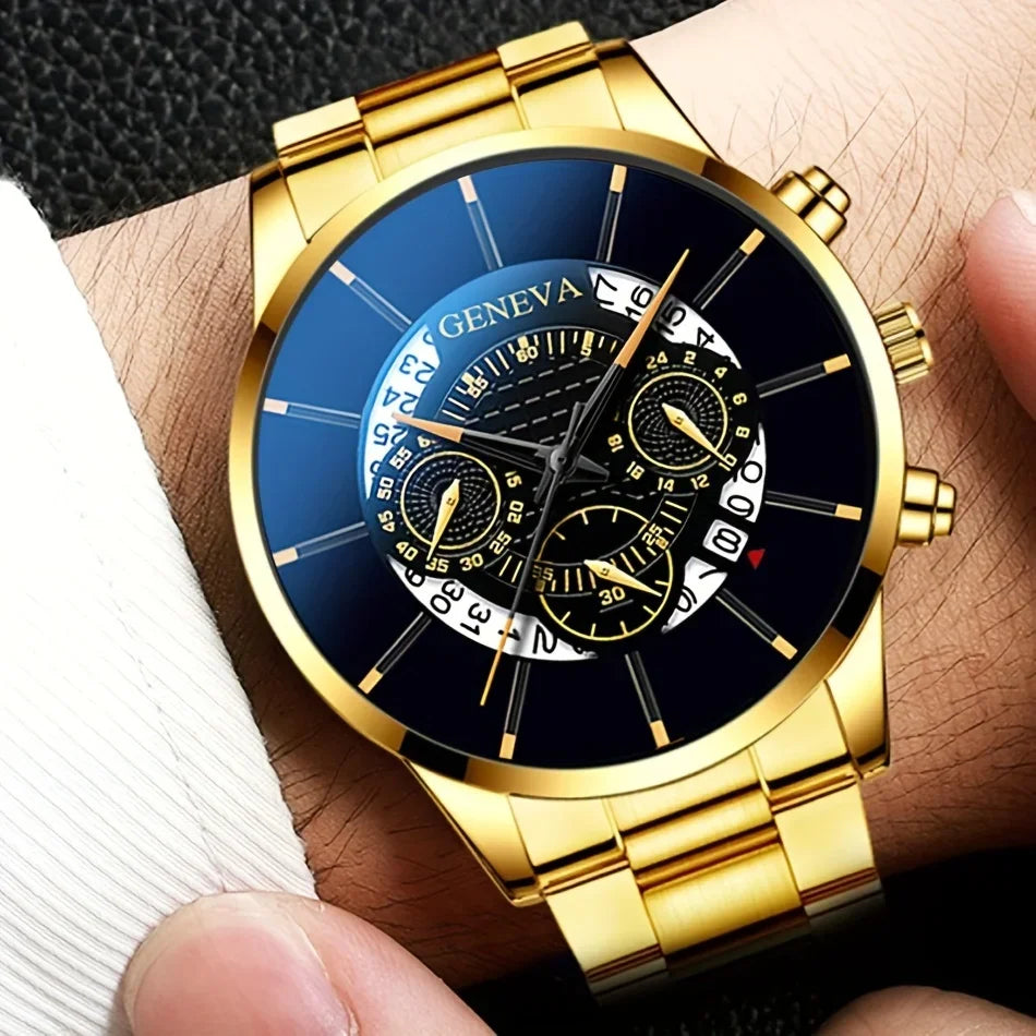 Titanium Luxe 3-Piece Watch Set
