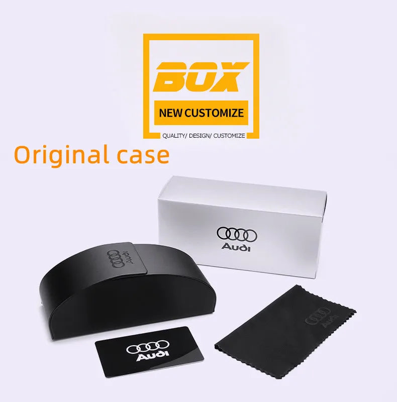 Audi Rectangle Frame Glasses